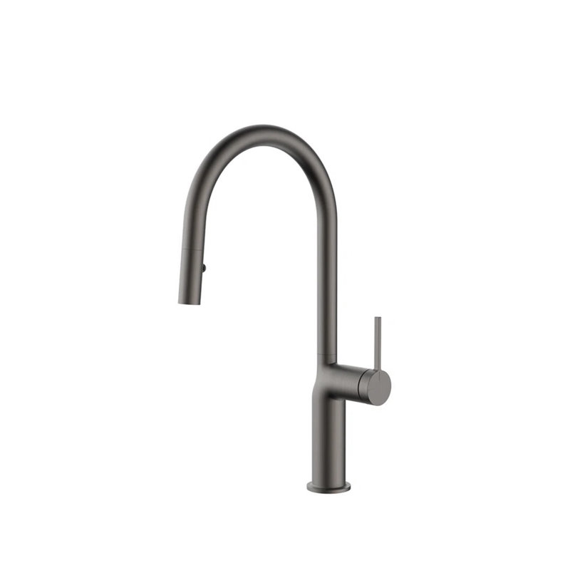 AvaMalis Pull Out Kitchen Faucet, Gunmetal Gray