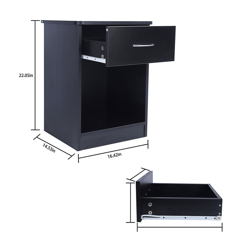 Miconia 16.42'' Wide 2 -Drawer File Cabinet