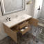 Ensemble de meuble-lavabo mural simple l 60 po Owaneco-696481691