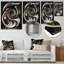 Verre liquide blanc liquide I - décoration murale moderne en métal-87839079