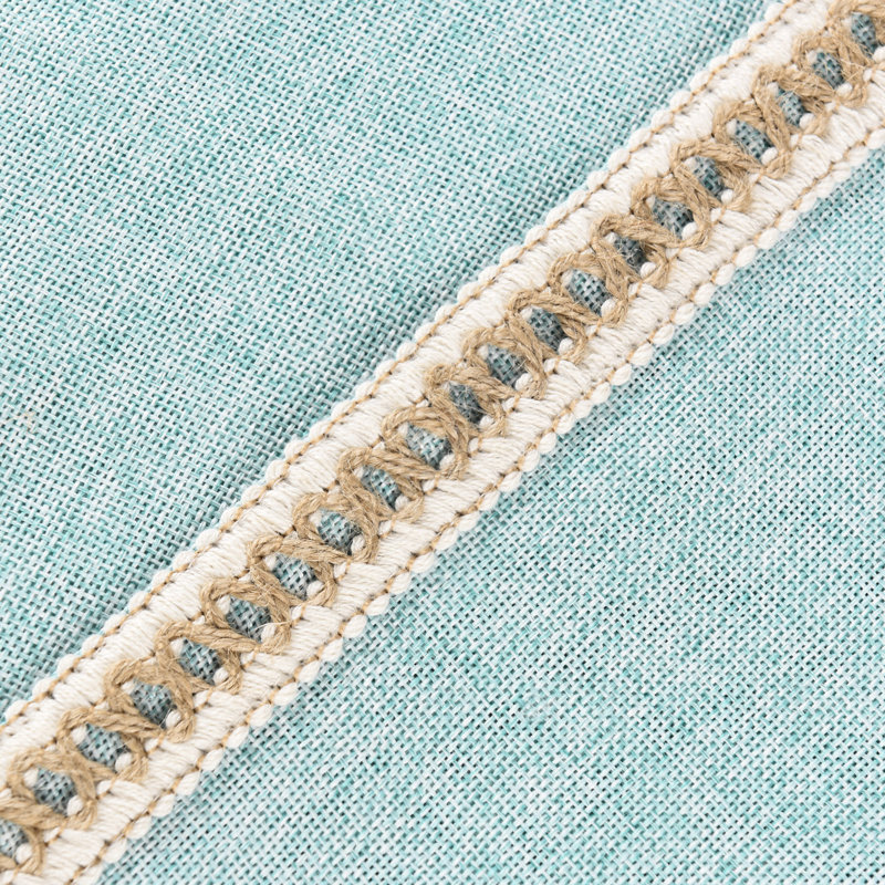 Color Pillow Cover, Aqua, Square 20"