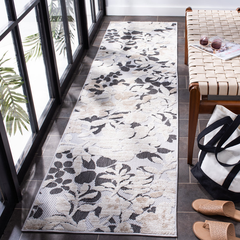 Glaston Performance Floral Rug, Runner 2'2" x 11'