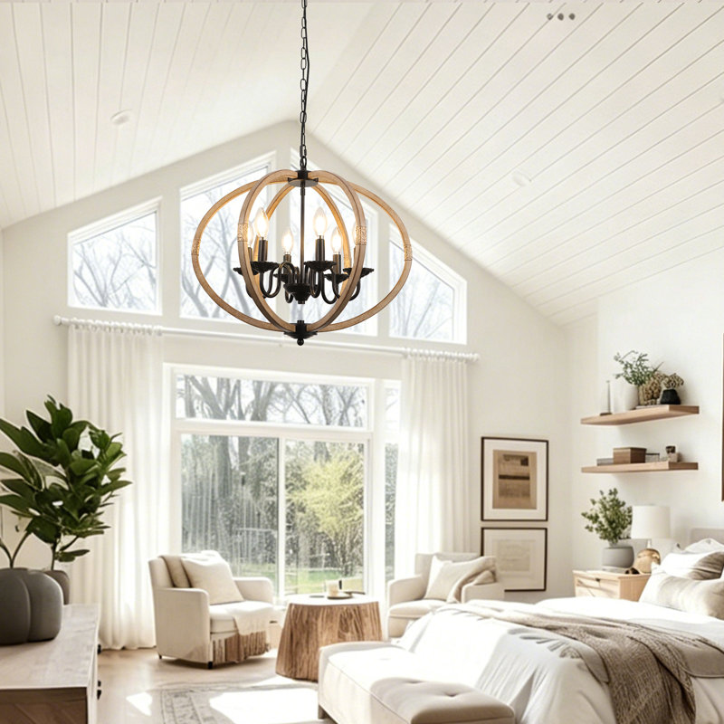 Diethelm 6 - Light Dimmable Chandelier