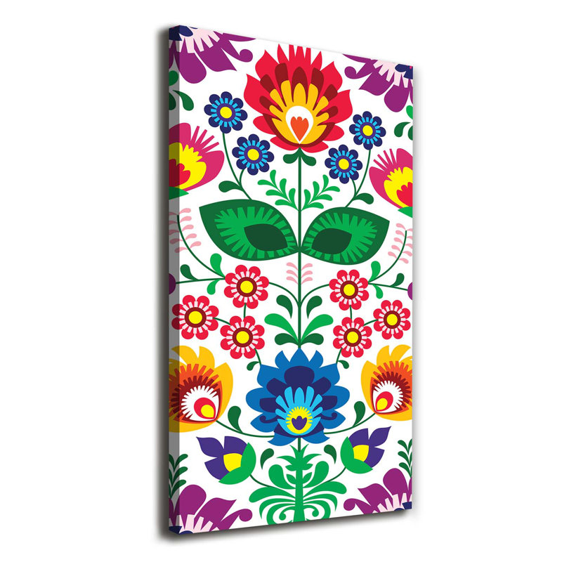Ethnic - Wrapped Canvas Print