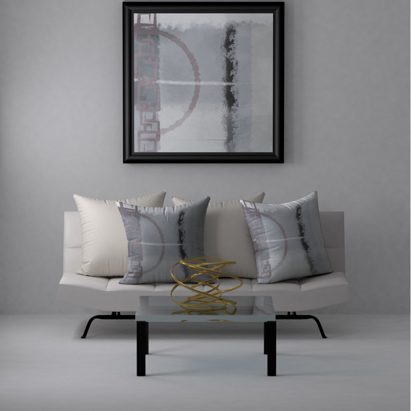  Housse et insert de coussin décoratif carré inégalé, 18" x 18"