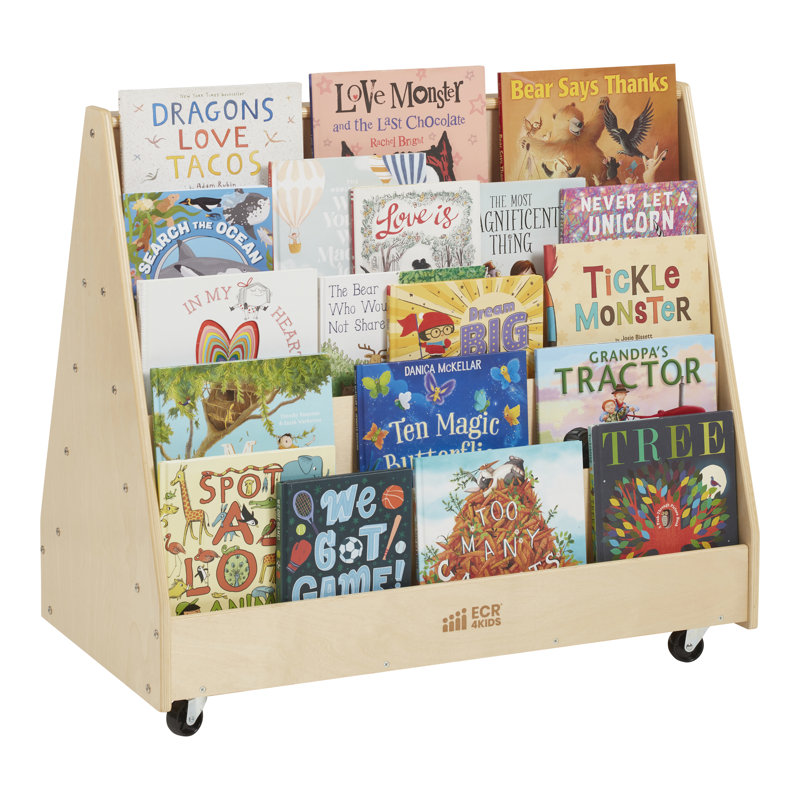 Présentoir à livres ECR4Kids, Natural