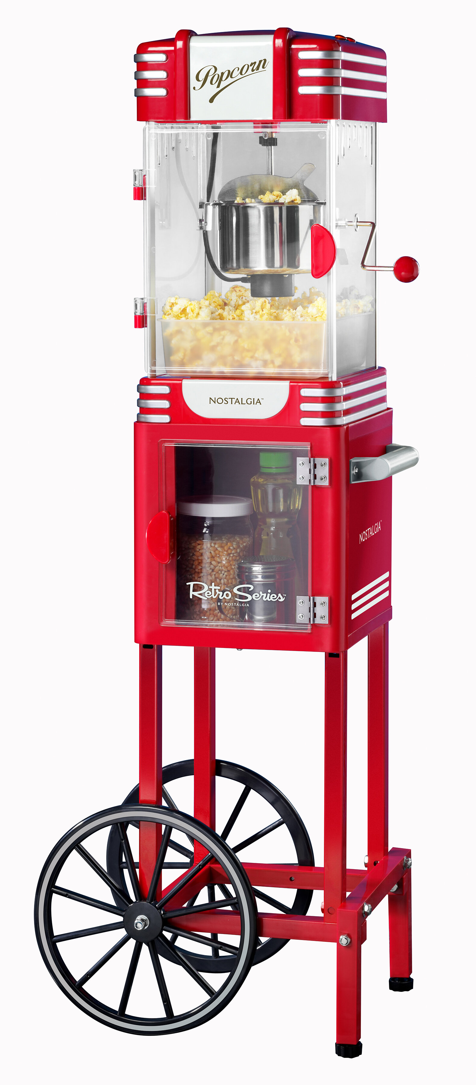 Nostalgia Vintage 2.5-Ounce Kettle Popcorn Maker 