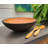 12 InchEbony Cherry Bowl with servers