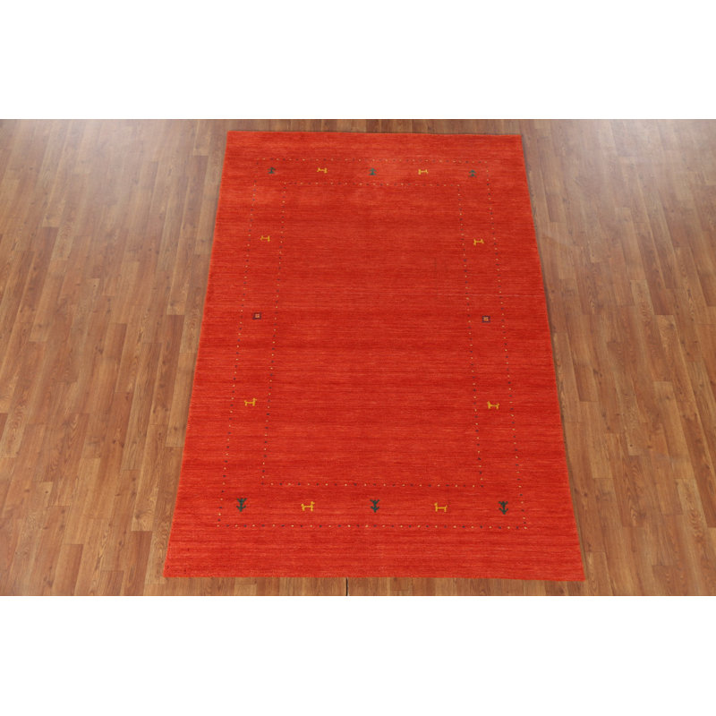 Tapis oriental fait à la main Gabbeh 5 x 8