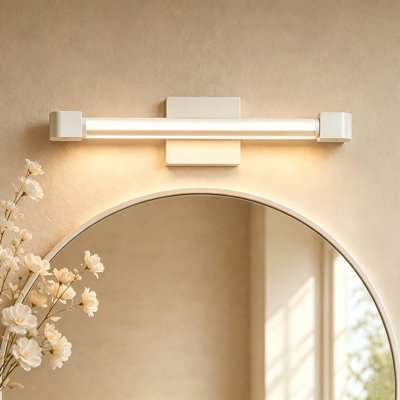 Modern 1-Light Dimmable Linear LED Vanity Light