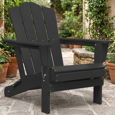 Chaise Adirondack pliante en résine