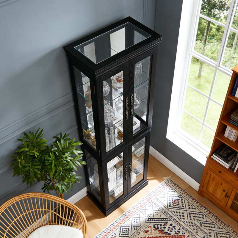 Vitrine vitrée élégante
