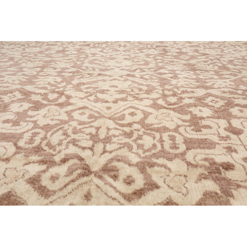 Brizleth One-of-a-Kind 9' X 12' Wool Area Rug in Beige