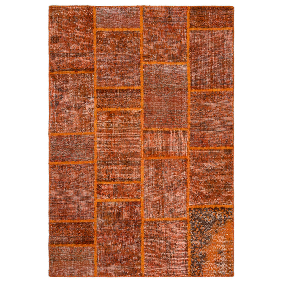 Round Motter Hand Knotted Area Rug
