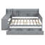 Lit de jour en bois double avec 3 tiroirs, ports USB et bureau-1935913688