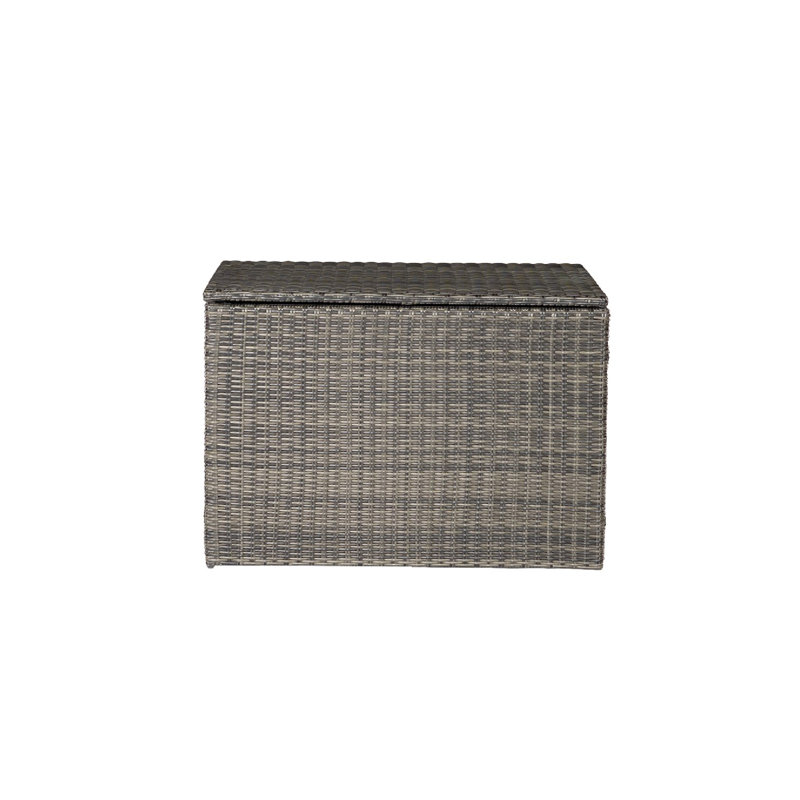 Mint Outdoor Essentials 155cm W 795L Water Resistant Polypropylene Deck Box in Grey