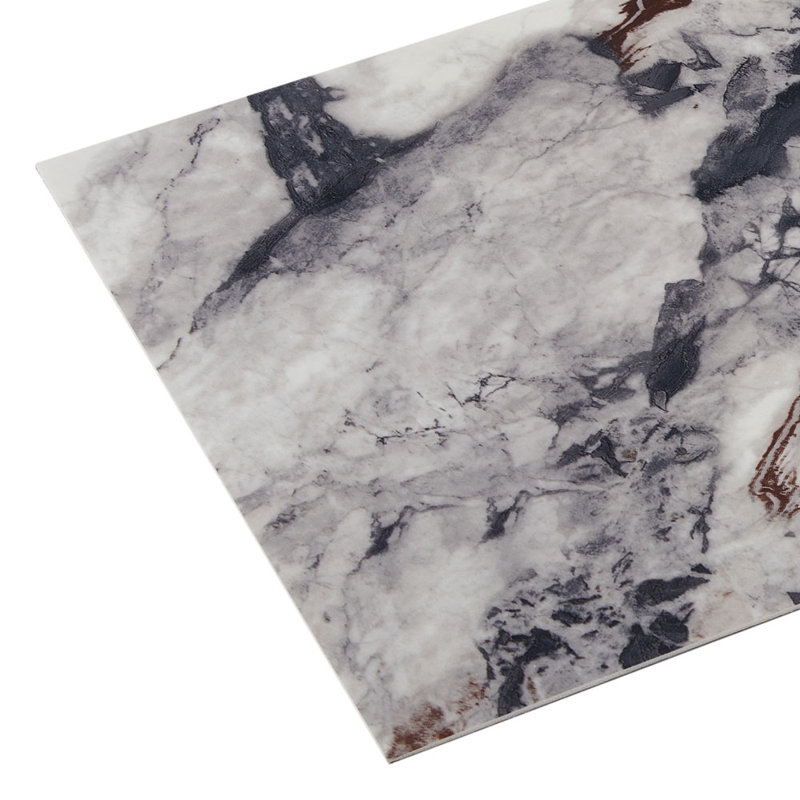 Marble Look Peel and Stick Wallpaper Oil-Proof Fire-Retardant Self-Adhesive Wall Panels