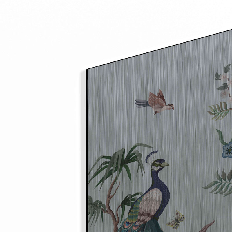 «Florida Bird Garden Crop» par Luxe, H 24 po x l 36 po