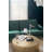 Aluminum Candle Holder With Marble Stand, 8X5x15"-1970659469