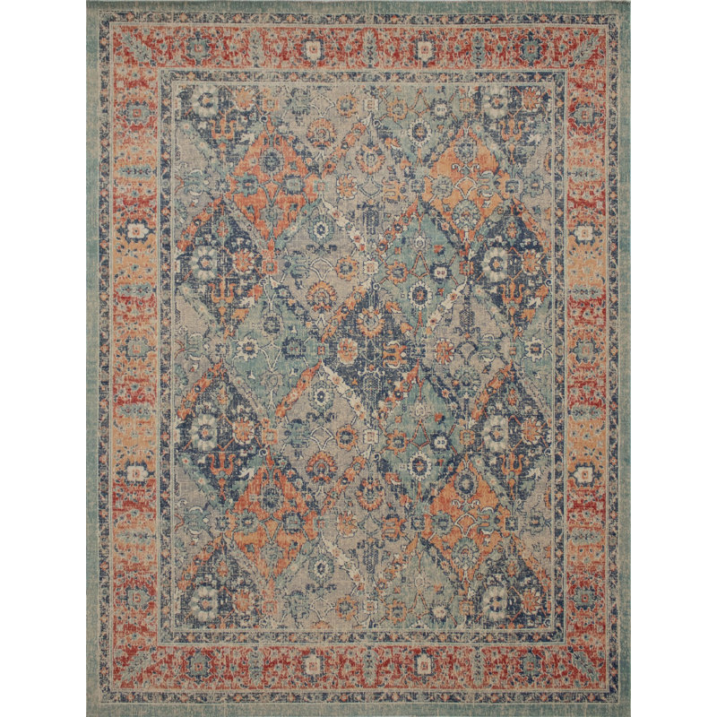 Shantae Oriental Indoor Rug, Rectangle 5'3" x 7'6"