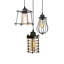 Anjolie 3 - Light Black Cluster Pendant