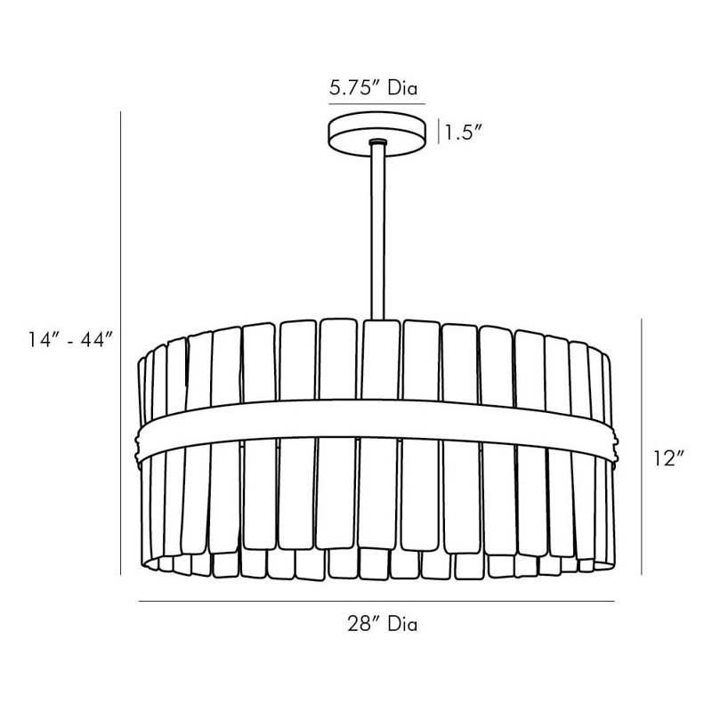 Sinclair 4 - Light Chandelier