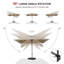 Parasol rectangulaire pivotant à 360 ° pivotant à gauche et à droite de 360 ° pivotant à 360 ° avec rotation à 360 degrés-568051466