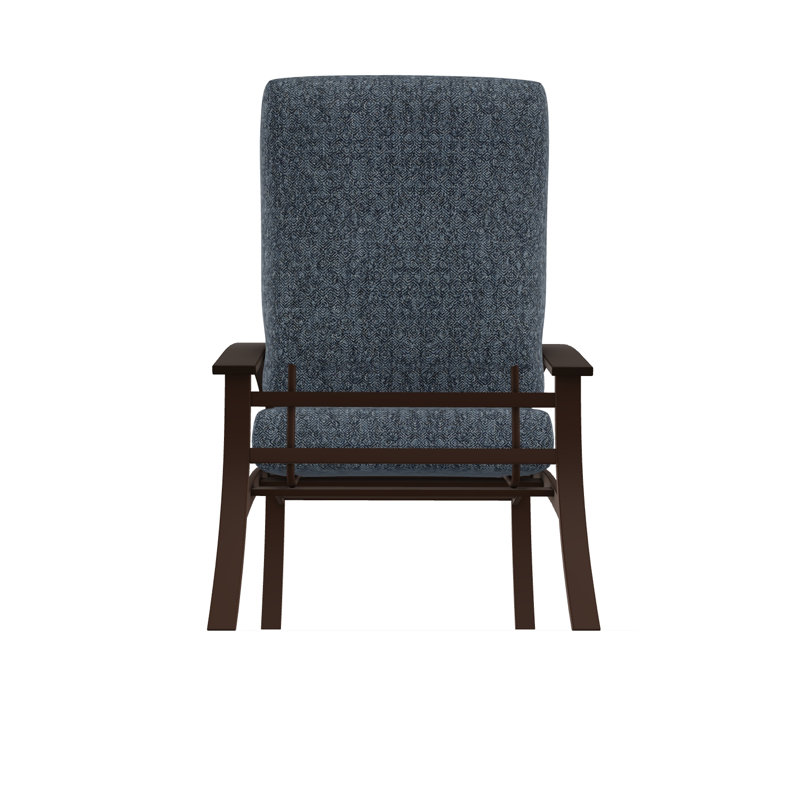 Belle Isle Outdoor Lounge Chair, Restore Indigo, Kona