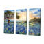 Gattilier - ensemble d'art mural Blue Bonnets-288990093-288990095