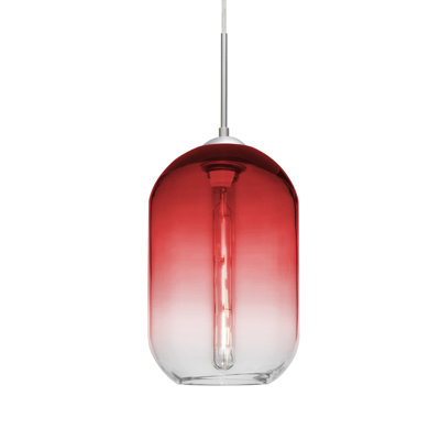 Luminaire suspendu cylindrique à 1 lumière Joseph