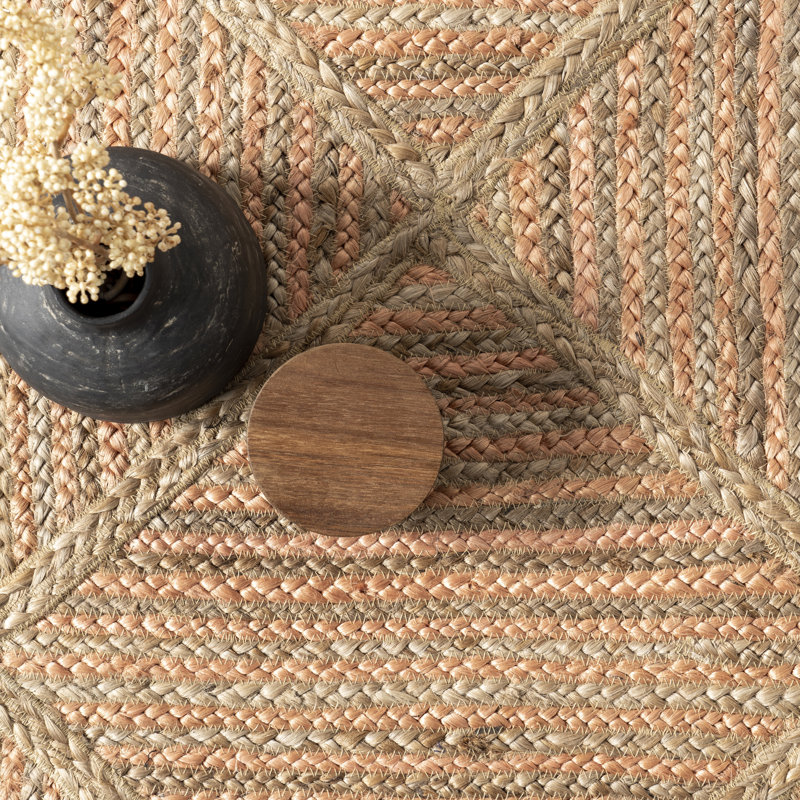 Tapis en jute Errika, Rectangle de 5 pi x 8 pi