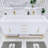 Glasgow 59'' Double Bathroom Vanity with Acrylic Top-1344668014