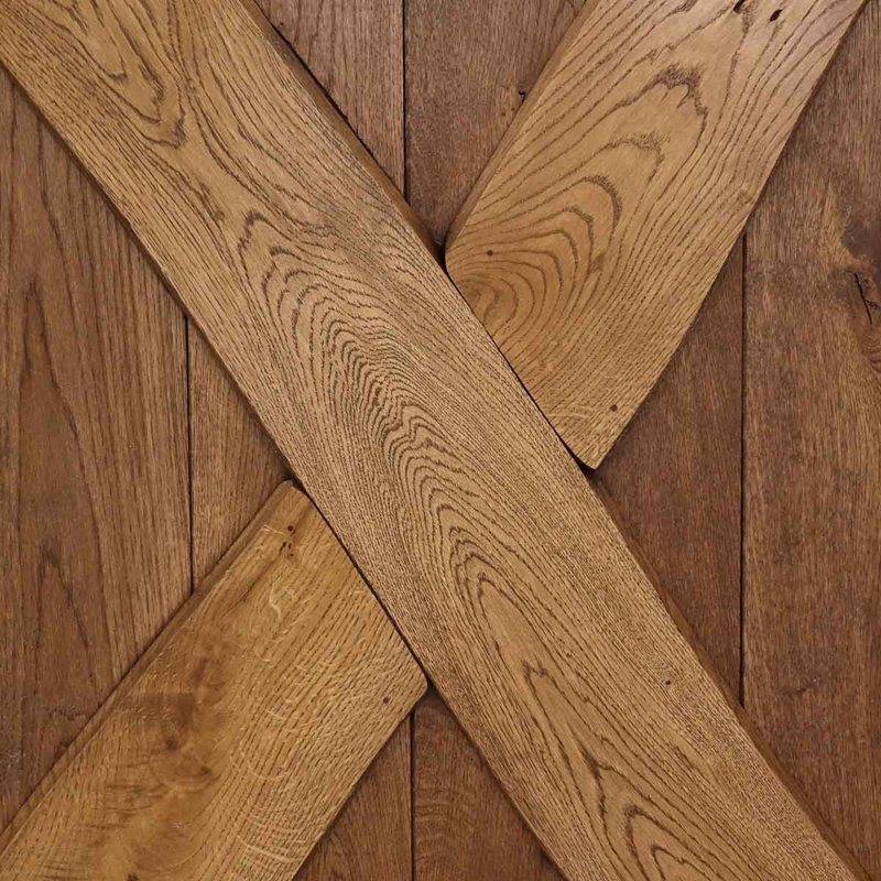 Virpi Solid Oak Sliding Door Primed, 220 H x 110 W x 4 D