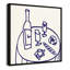 «Table Table Square Square Print» par Corinne Rose Design-1697595488-1697595497