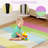 Costway Multi-color Yoga Mat with Carrying Strap