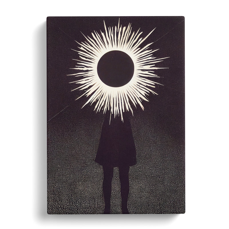 Keana Holding The Sun - Wrapped Canvas, 50cm H x 35cm W x 3cm D