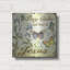  «Stay Calm Jesus Butterflies» par Jean Plout, art mural en métal, 12 po x 12 po-131632577