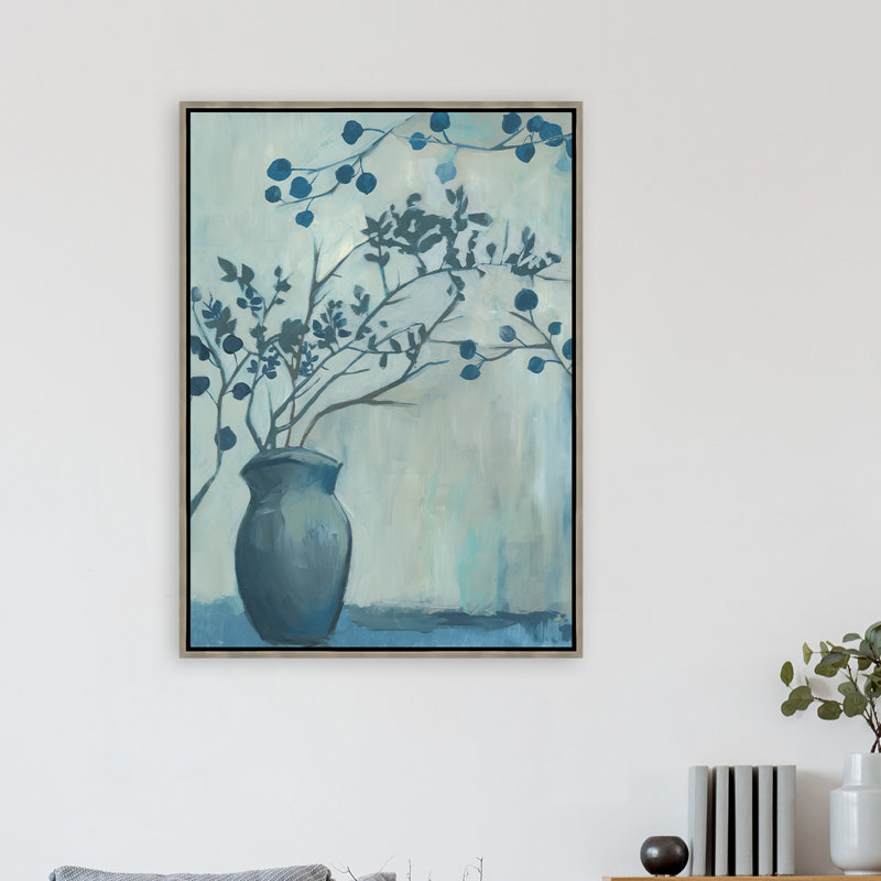 Cold Flowers Painting by Eve Fairwell