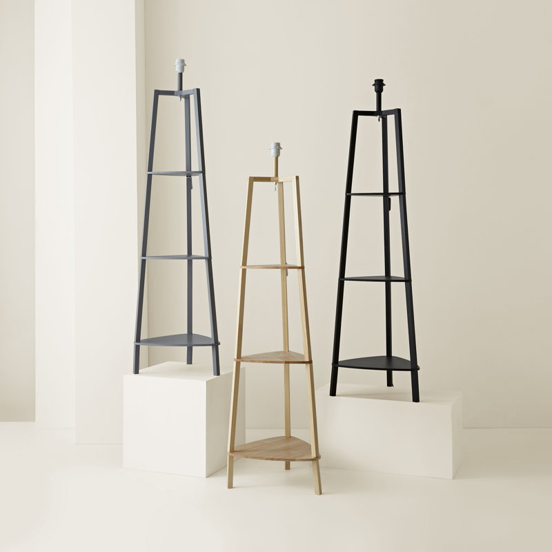 Aidrianna 138cm Tripod Floor Lamp, Grey