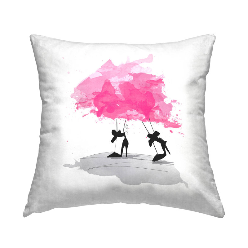 Polyester Throw Square Pillow Cover & Insert