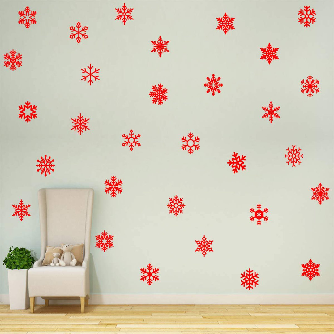 Abstract Non-Wall Damaging Wall Decal The Holiday Aisle® 