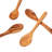 Olive Wood Spoons, Large Set of 4
