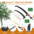 24FT Manual Pole Saw Tree Trimmers Long Handle Pruner Set-112401258