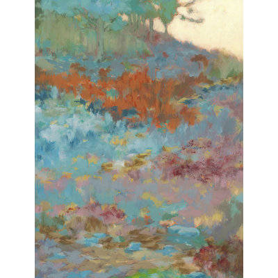 Meditation In The Woods II Painting by Eve Fairwell