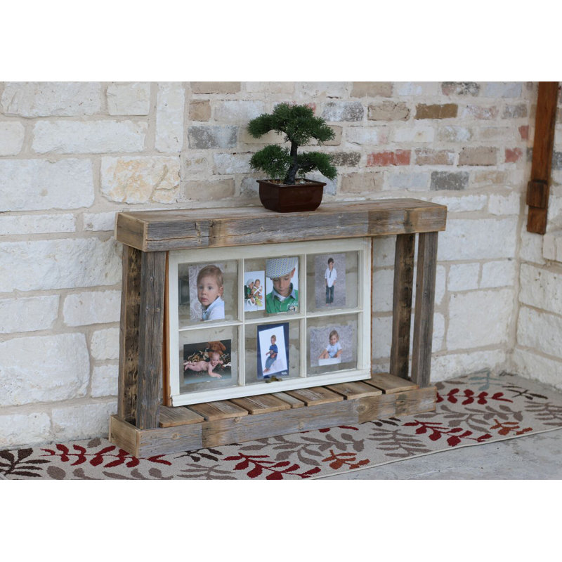 Mena 46'' Solid Wood Console Table, Natural