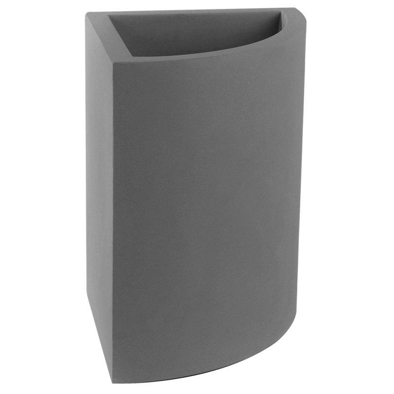 Angular Resin Pot Planter, Steel