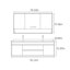 Meuble-lavabo avec plateau Obrian-345706738