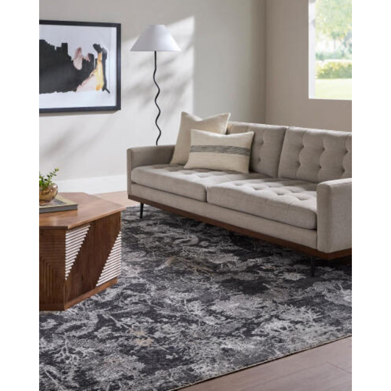Tapis tissé à la machine Kirima, Rectangle 9 pi x 12 pi 2 po