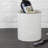 6.2" Beige Embossed Ceramic Kitchen Canister-1112960145
