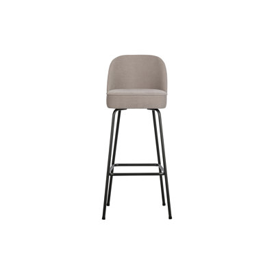 Vogue Upholstered Counter Stool with Metal Frame